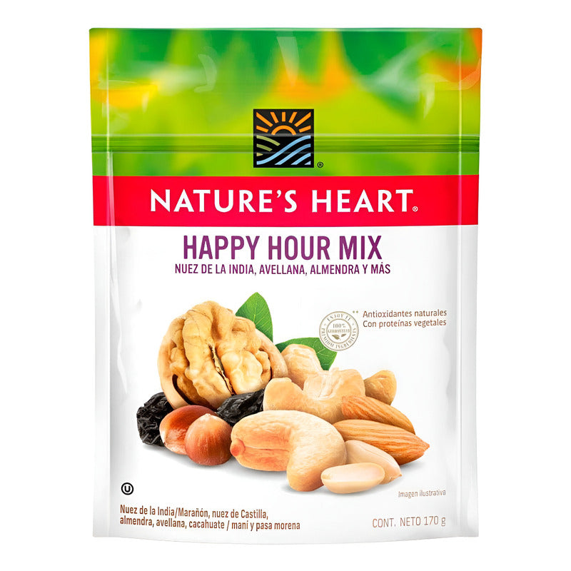 Nuez De La India Nature's Heart Happy Hour Mix 170g