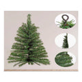 Pino Canadiense Navideño De Pared Color Verde 1 Pza De 75cm Verde