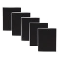 Placa De Fomi Color Negro 10 Piezas De 21x27cmx2mm