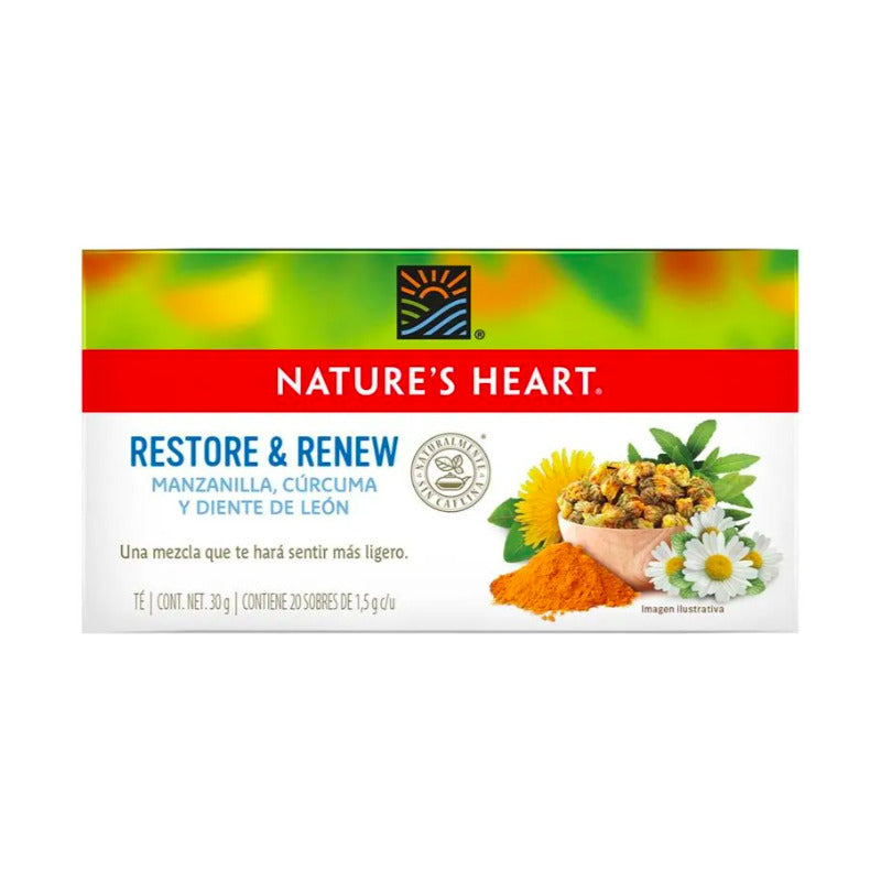 Té Nature's Heart Restore & Renew Nature's Heart 20 Sobres