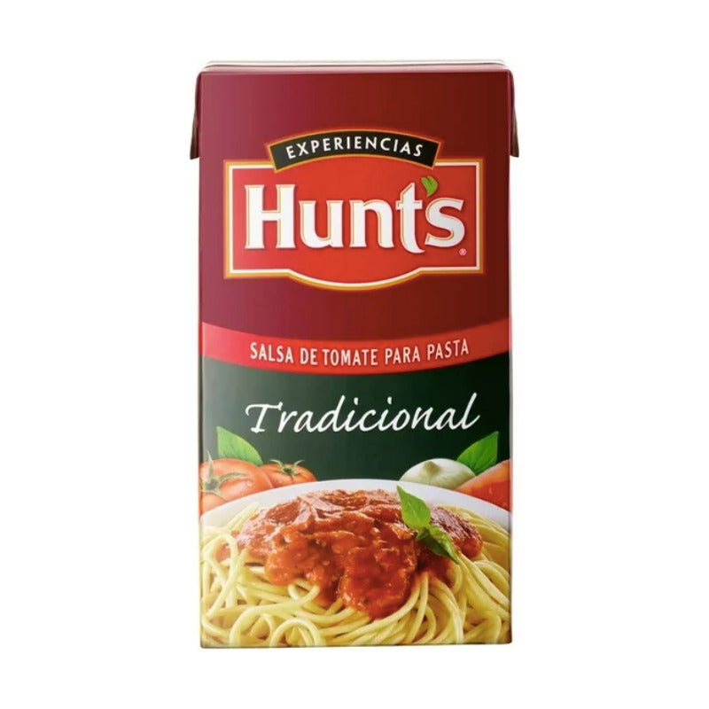Salsa De Tomate Para Pasta Hunts Tradicional 6 Pzs De 500gr