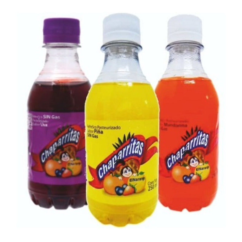 Chaparritas Surtidos 250ml (12piezas)