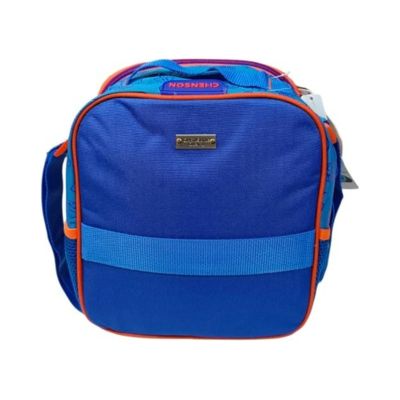 Lonchera Escolar Mario Bros Dulp Mb66079-9 Color Azul