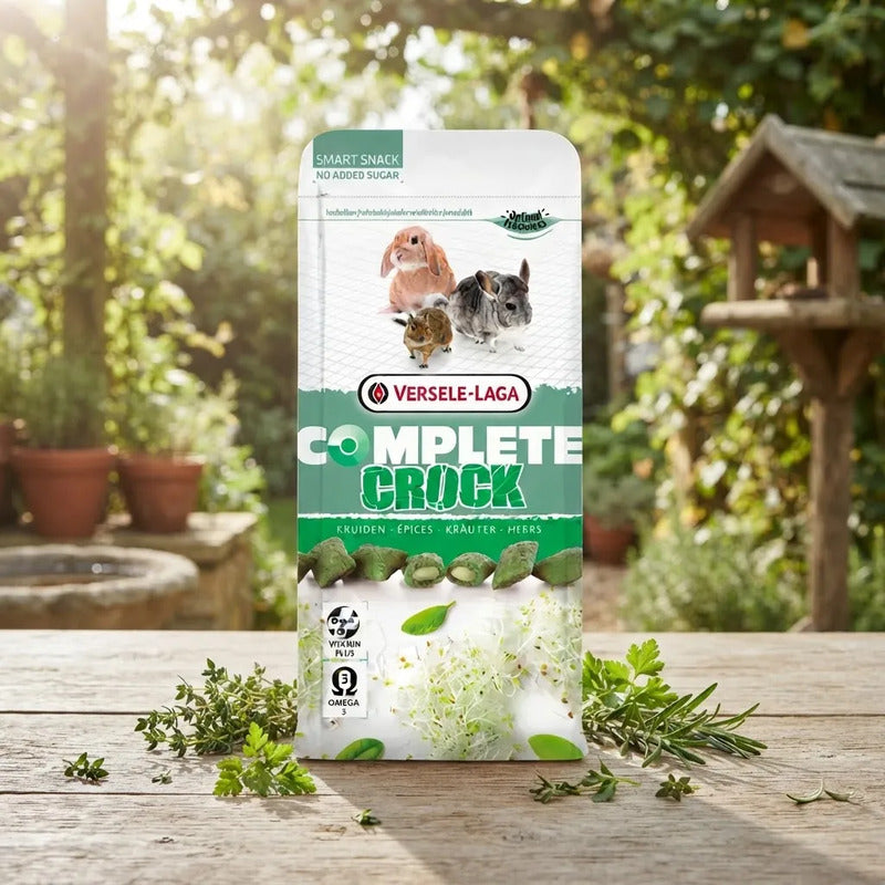 Crock Premios De Hierbas Para Pequeños Mamíferos, 50 G.