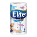 Toalla De Papel Elite Megaroll 180 Hojas Dobles 6pzas