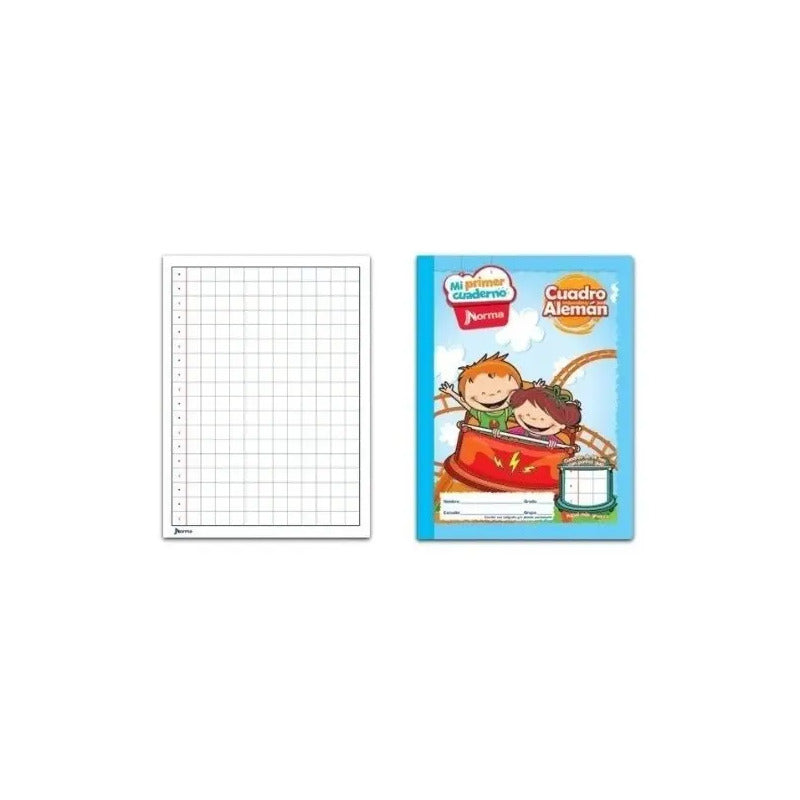 Cuaderno Profesional Punto Guía Cuadro Alemán Norma Color Surtidos