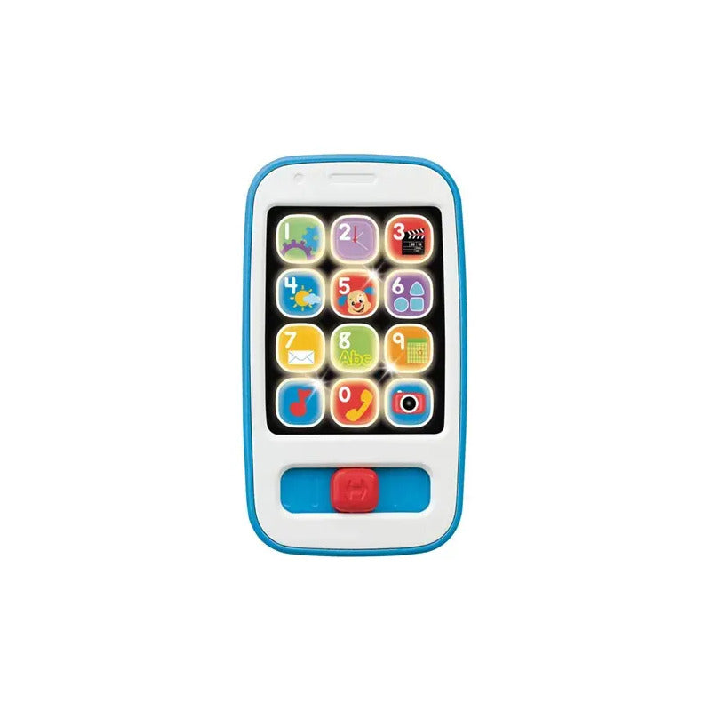 Fisher Price Ríe Y Aprende Smartphone De Aprendizaje Azul Color Azul