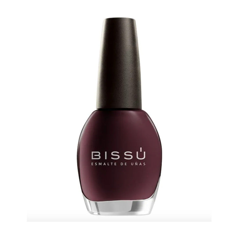 Esmalte De Uñas Bissú Color Cavernet 1 Pieza De 15ml