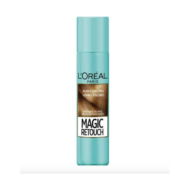 Retocador D Raiz L'oréal Magic Retouch Rubio Oscuro 2pz 75ml Rubio Oscuro