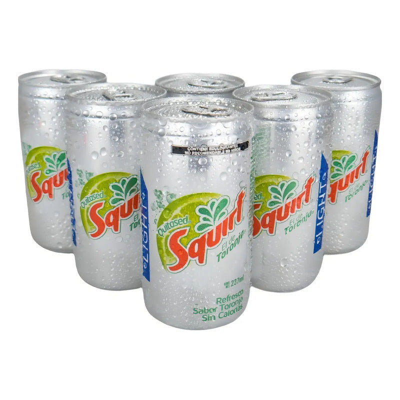 Refresco Squirt Toronja Light 6 Pack 237ml