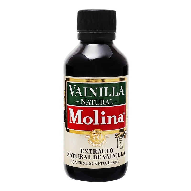 Saborizante Natural De Vainilla Molina 2 Pack Ipg