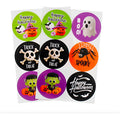 Calcomanías Para Halloween De 4.5cm 12pz