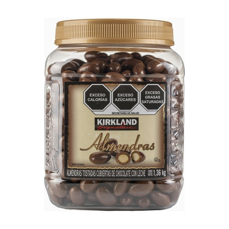 Almendras Cubiertas De Chocolate Con Leche Kirkland 1.36 Kg