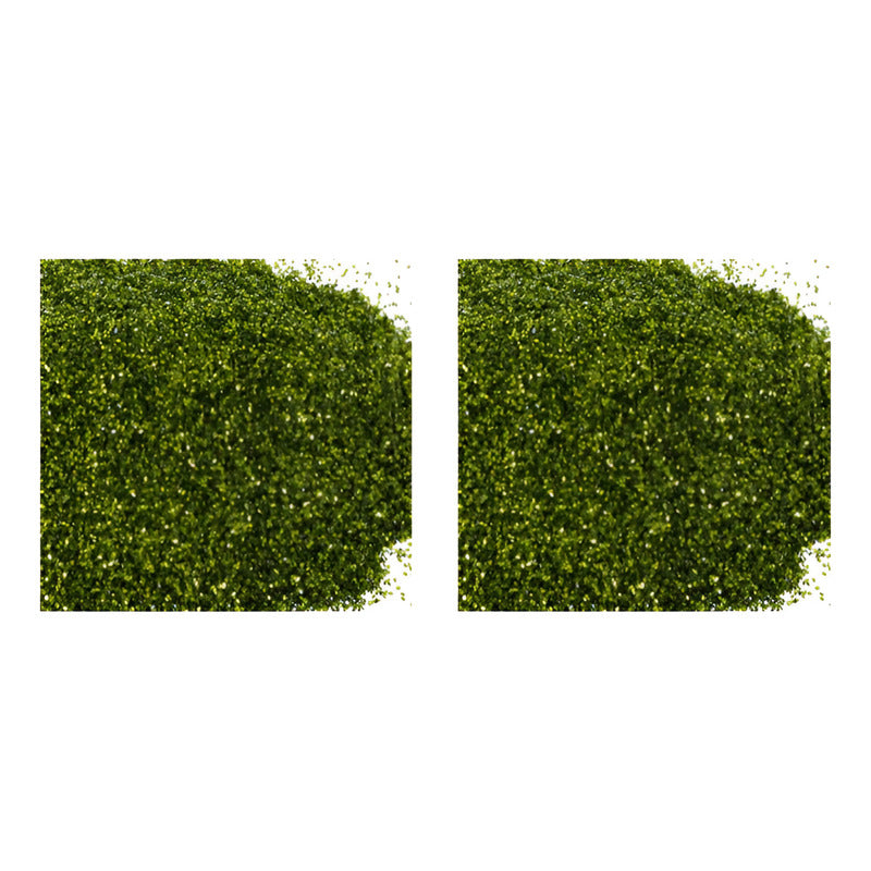 Diamantina Del #1 Color Limon Metalico De 1mm 12 Pzas De 50g Limón