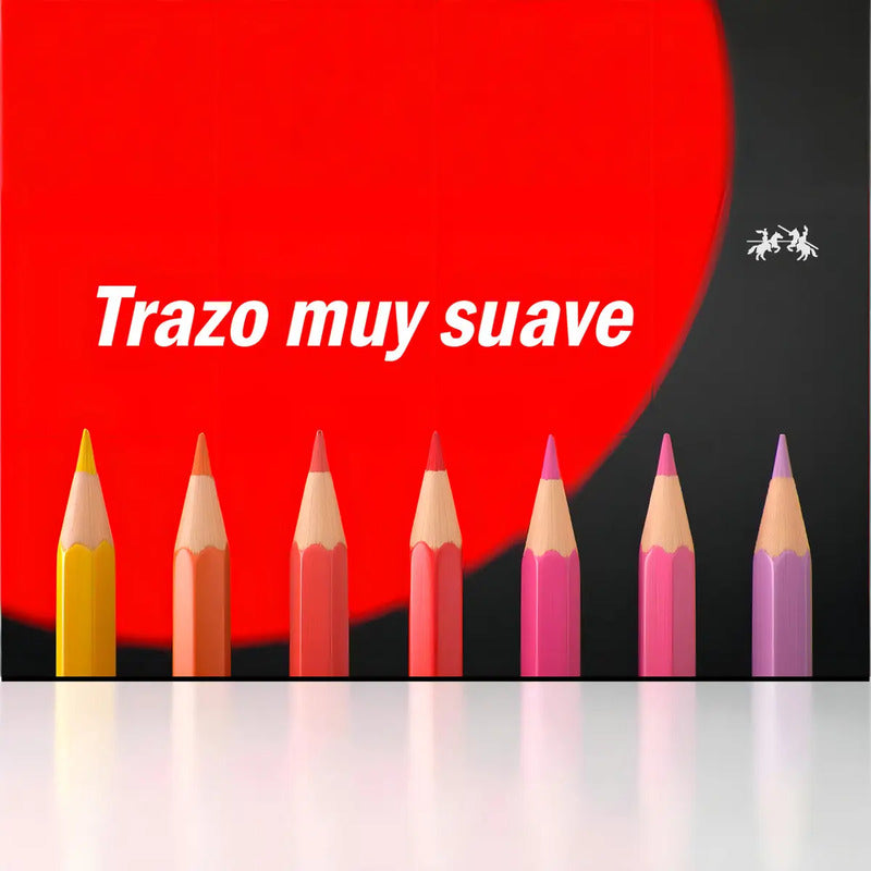 Lápices De Colores Faber-castell Hexagonal De 24 Piezas Varios