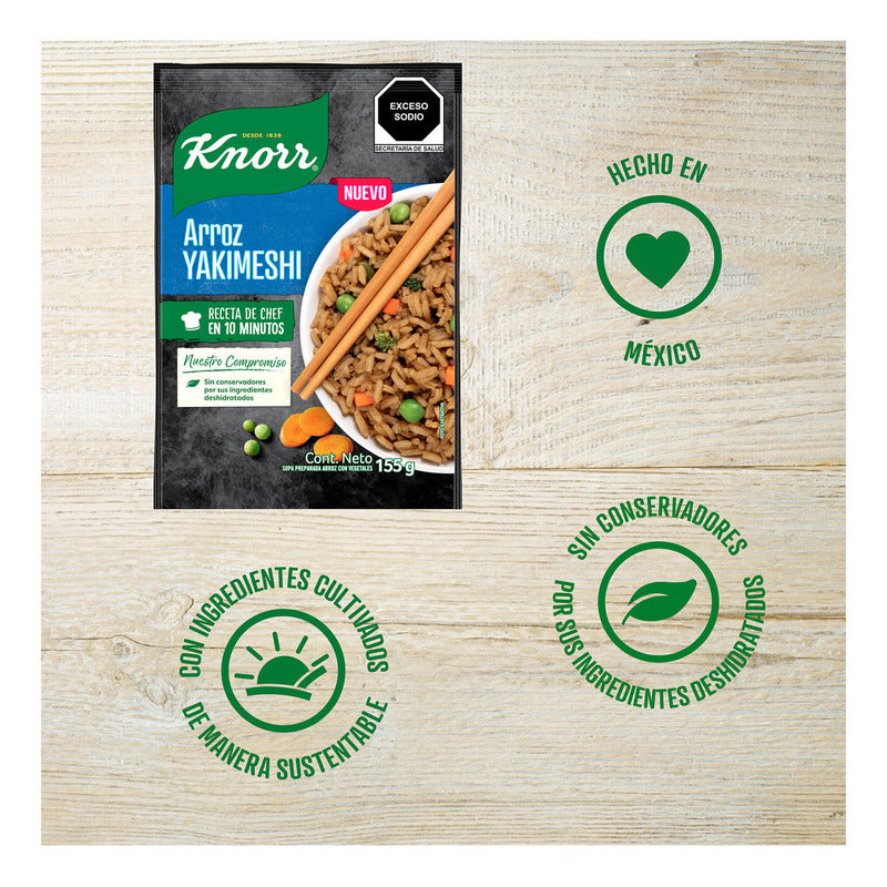 Arroz Yakimeshi Knorr En Sobre 155 G