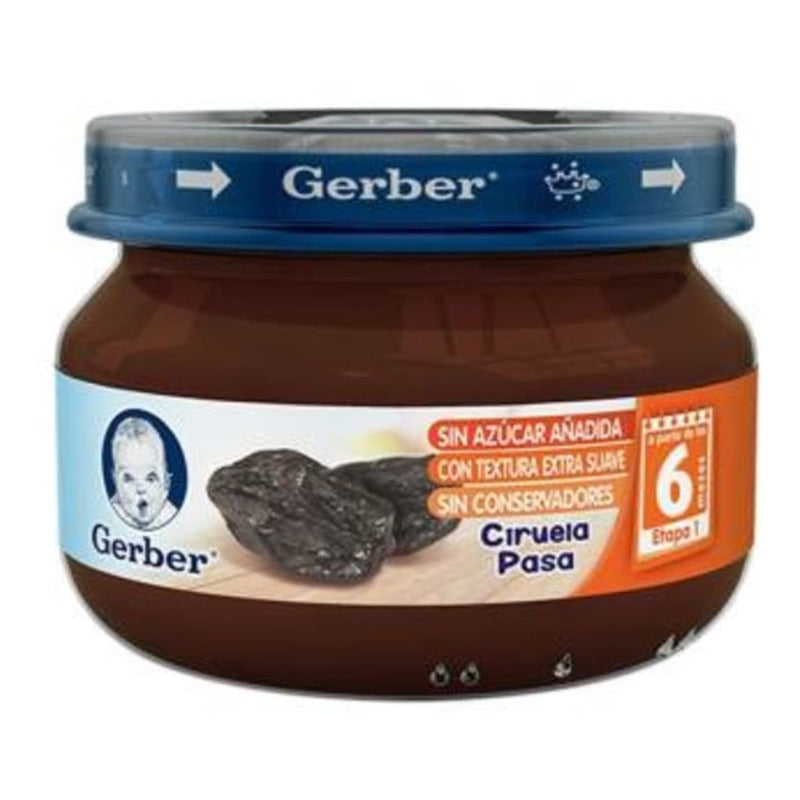 Papilla Gerber Etapa 1 Varios Sabores 6 Pzas De 71 G C/u Ij