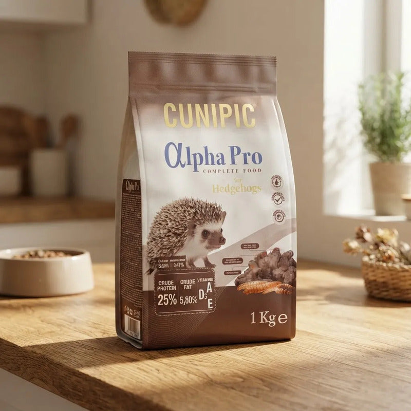 Cunipic Alpha Pro Alimento Para Erizo, 1 Kg