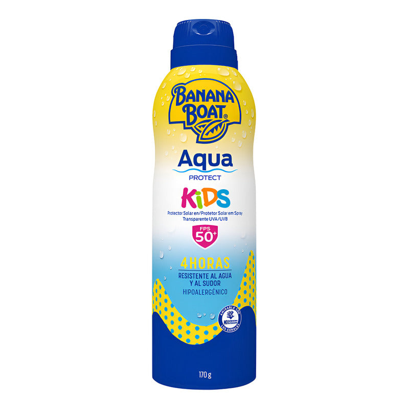 Protector Solar Banana Boat Aqua Protect Kids 50+ Fps C-spray 170 Gr