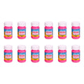 Pintura Acrílica Color Rosa Brillante 12 Pz De 35ml Rosa Brillante