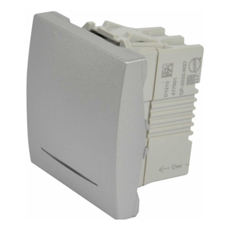 Interruptor Sencillo Aluminio Schneider Electric