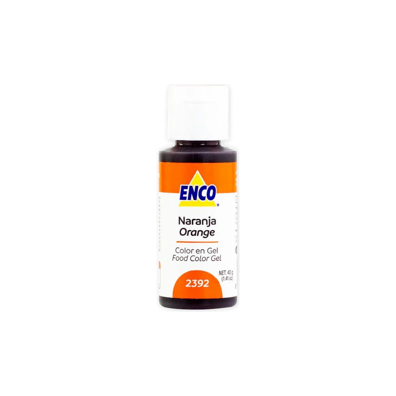 Colorante En Gel Enco Naranja 40 G ( 2pzs) Naranja