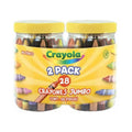 Crayones Jumbo Crayola Con 28 Pzas (2vitroleros)