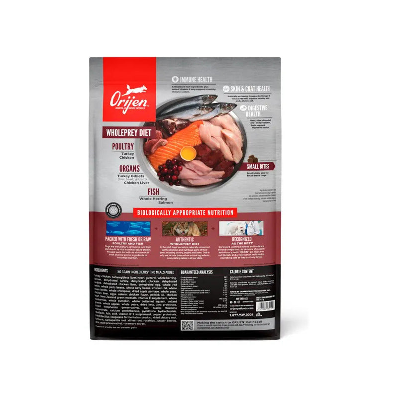 Alimento Para Perro Orijen Dry Dog Small Breed De 4.5 Kg