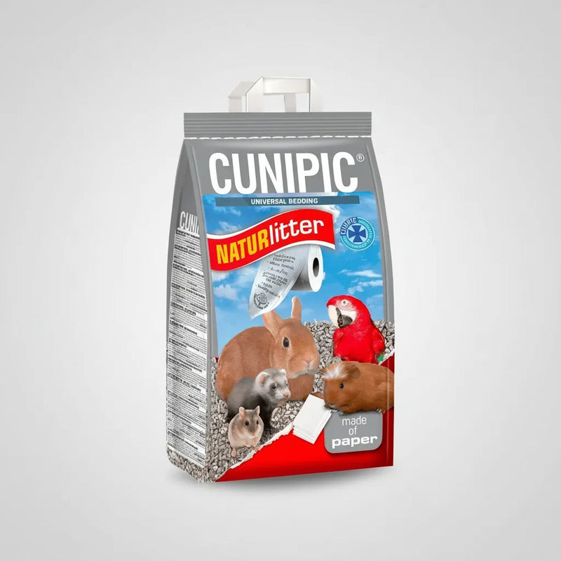 Sustrato De Papel Orgánico Tipo Pellet Pequeñas Mascotas45 L Gris