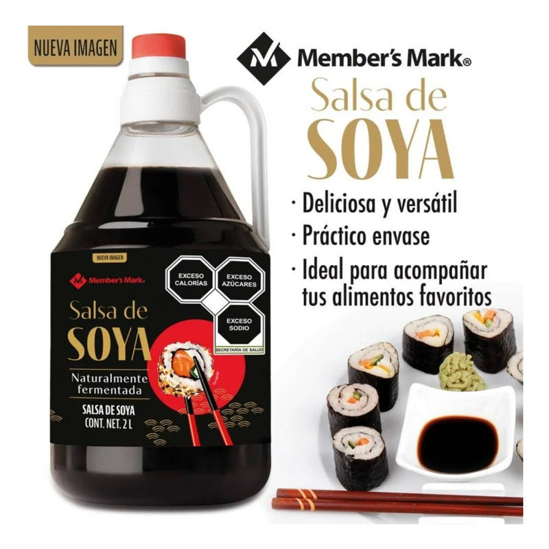Salsa De Soya Member's Mark 2 L