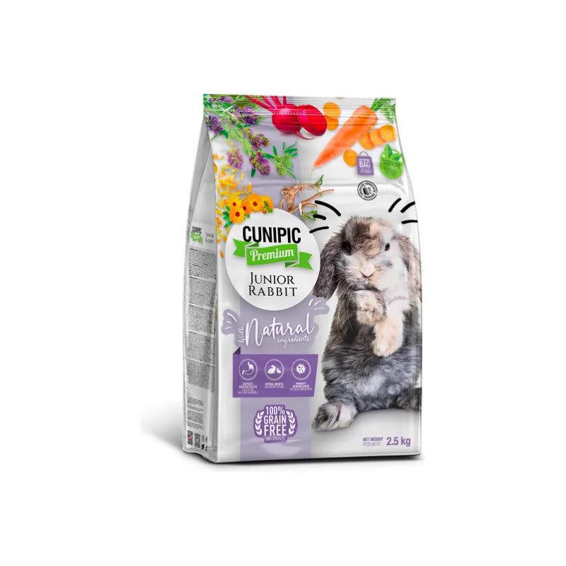 Cunipic Premium Alimento Para Conejo Junior, 2.5 Kg