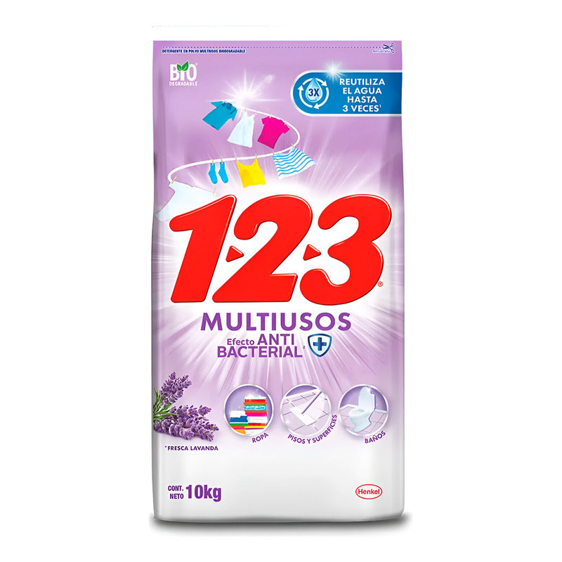 123 Polvo - Bolsa - 10 Kg - Unidad - 1 - 1