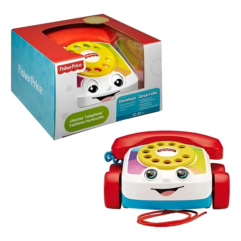 Juguete Teléfono Parlanchín Fisher Price Multicolor Multicolor