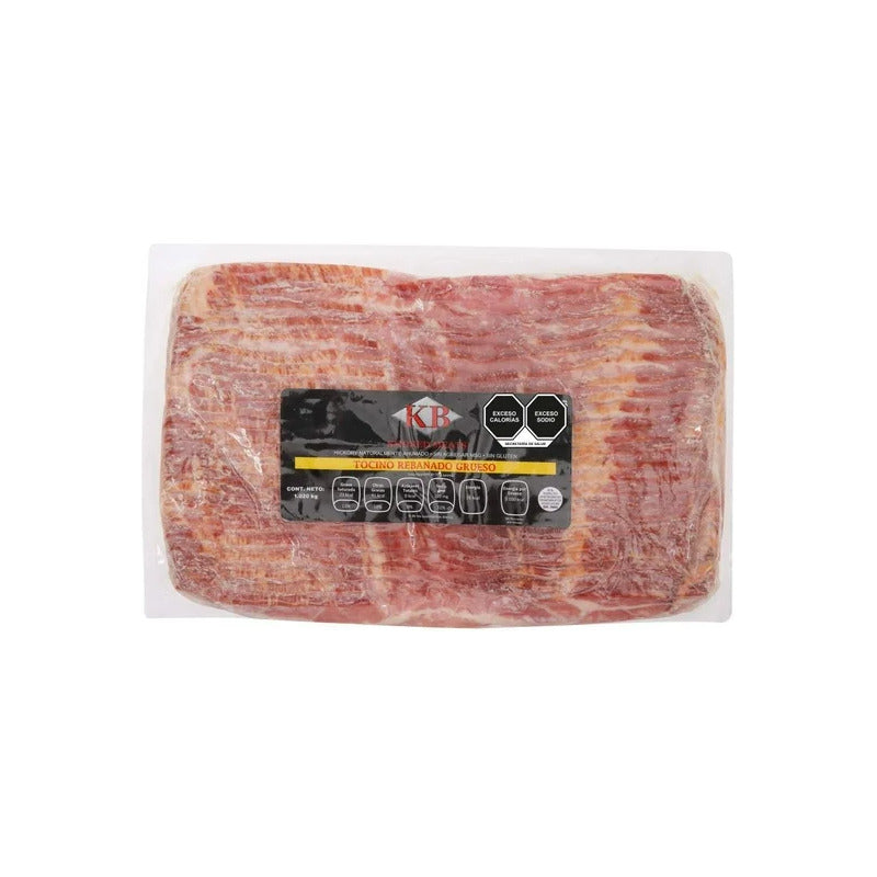 Tocino Rebanado Grueso Smoked Meats 1.020kg (1 Paq)