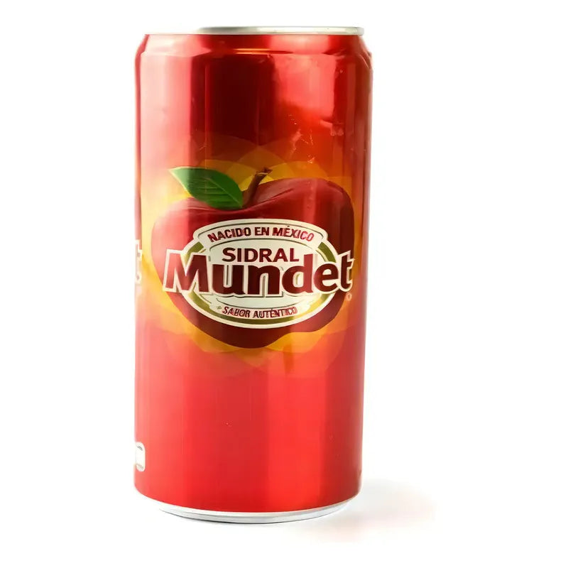 Refresco Sidral Mundent Manzana 12 Latas De 355ml C/u