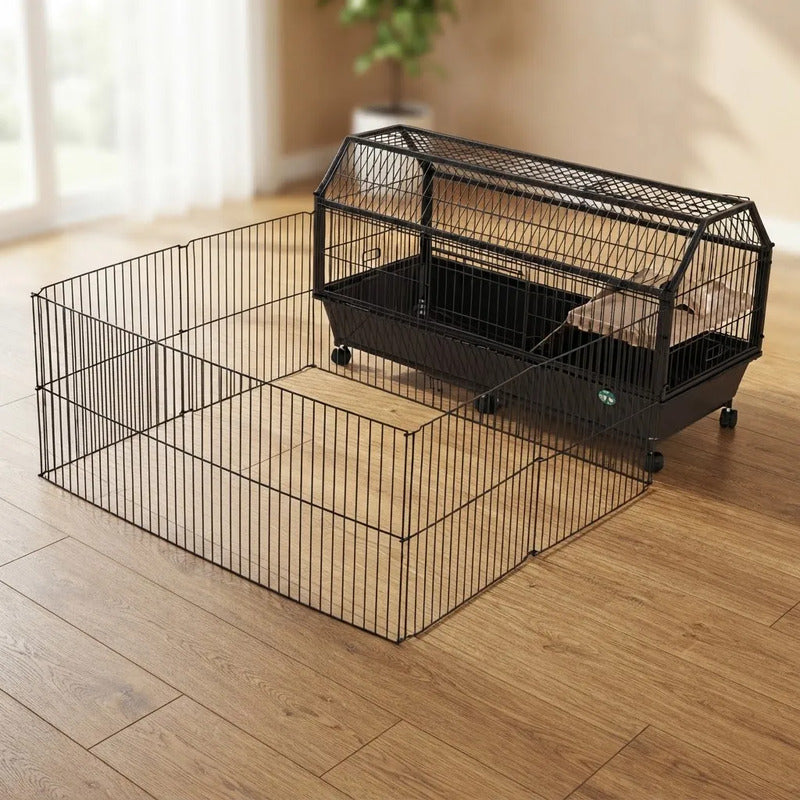 Jardín De Juegos Grande Para Conejo/cuyo O Chinchilla