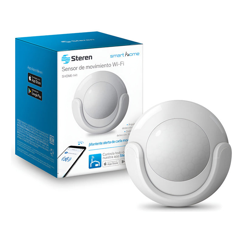 Steren Shome-141 Sensor De Movimiento (pir) Wi-fi Blanco