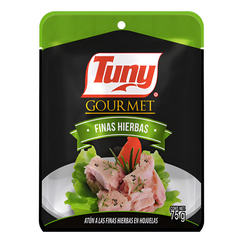 Lomo De Atún A Las Finas Hierbas Gourmet Tuny 6 Pzas De 75gr