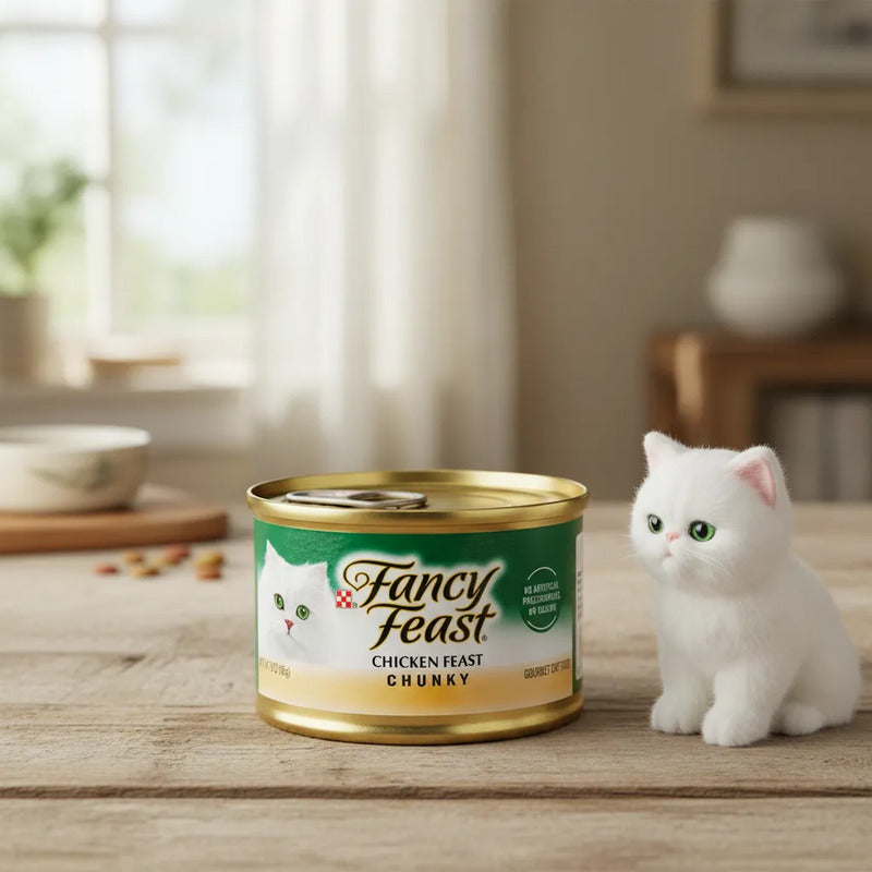 Alimento Húmedo Para Gato Receta De Pollo, 85 G