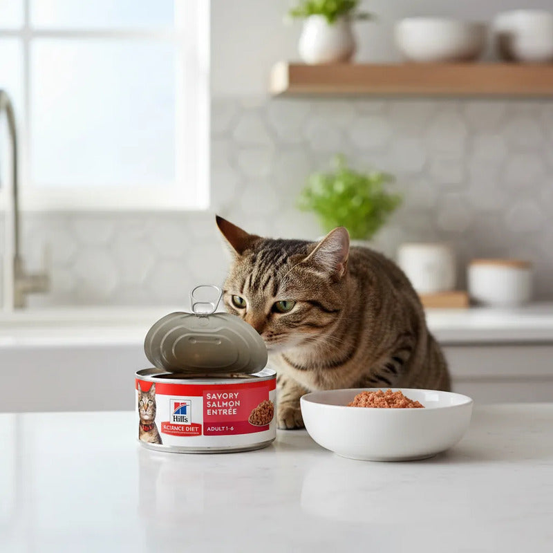 Alimento Húmedo Para Gato Adulto Receta Salmón, 156 G