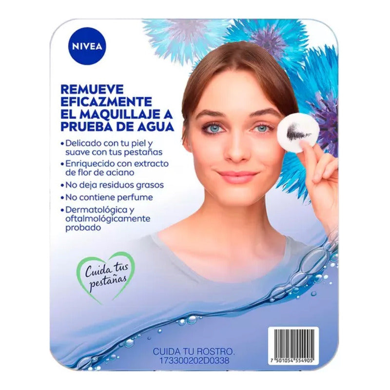 Nivea Desmaquillante Bifásico Rostro 3 Pzas De 125 Ml C/u