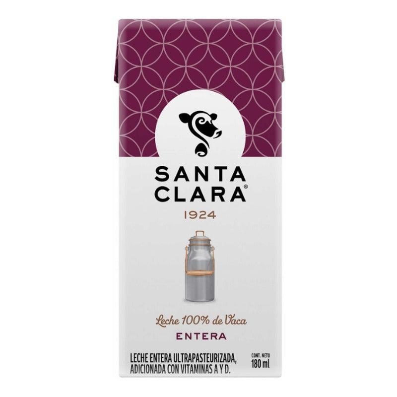 Leche Entera Danta Clara 180ml (24piezas)