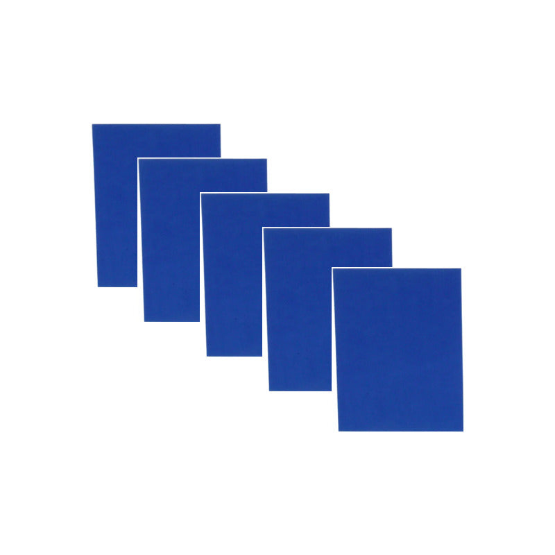 Placa De Fomi Color Azul Rey 10 Piezas De 21x27cmx2mm