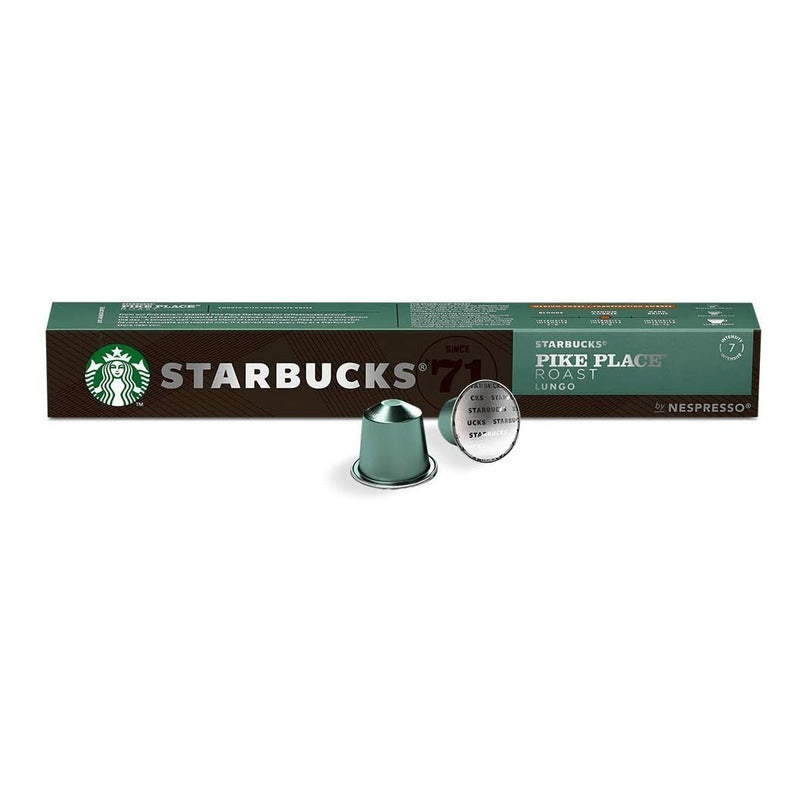 10 Cápsulas Starbucks Pike Place Roast Nespresso