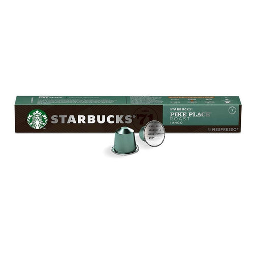 10 Cápsulas Starbucks Pike Place Roast Nespresso