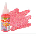 Diamantina Con Pegamento Brilla Pega Rosa Neon 3 Pz De 50ml Rosa Neón