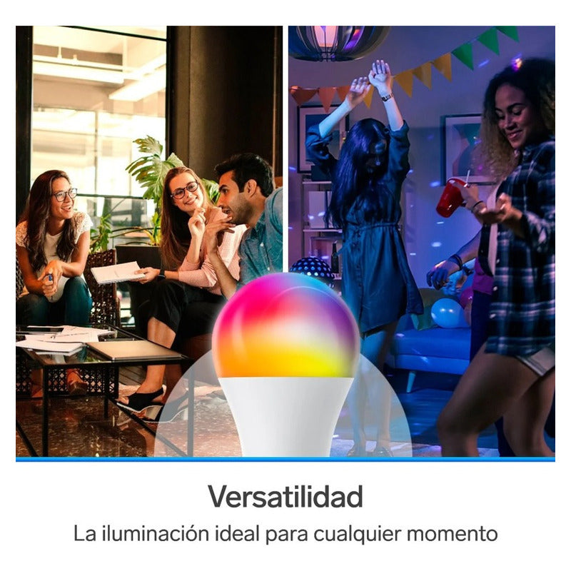 Foco Led Wi-fi Rgb+w Multicolor De 10 W Rgb
