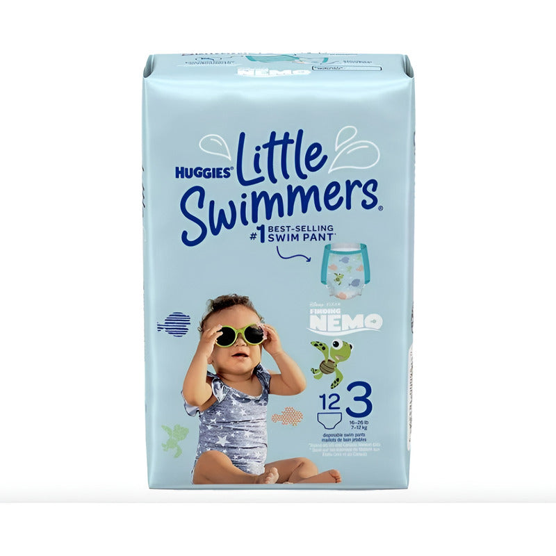 Pañales Huggies Little Swimmers Talla 3 Chica 24 Pz Chica Sin Género