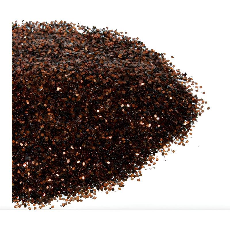 Diamantina #2 Color Cafe Metal De 0.6mm 3 Piezas De 50gr Café