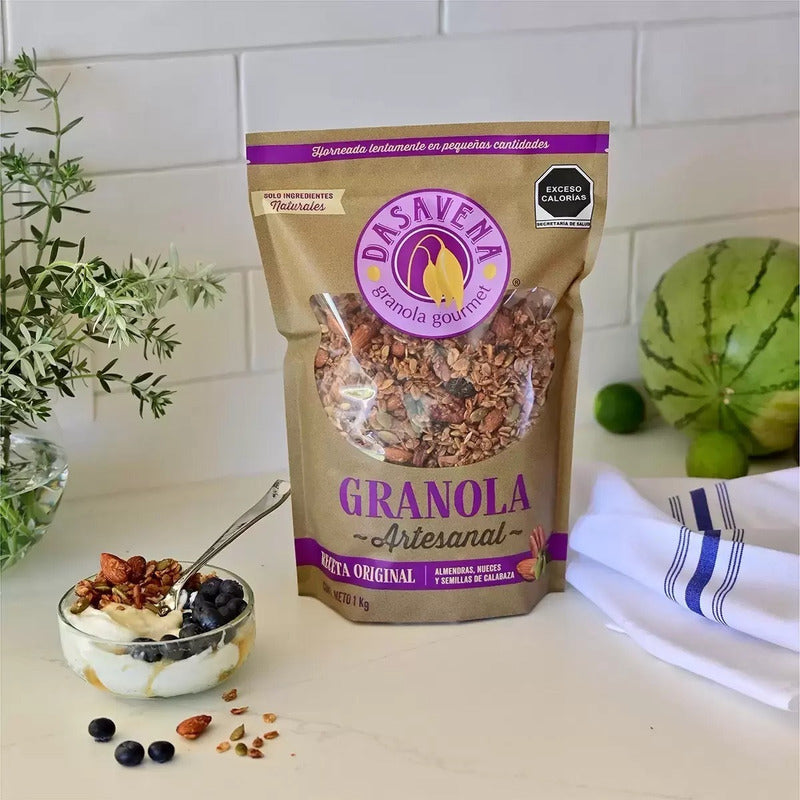 Granola Gourmet Artesanal Dasavena 1kg 100% Natural Y Rica